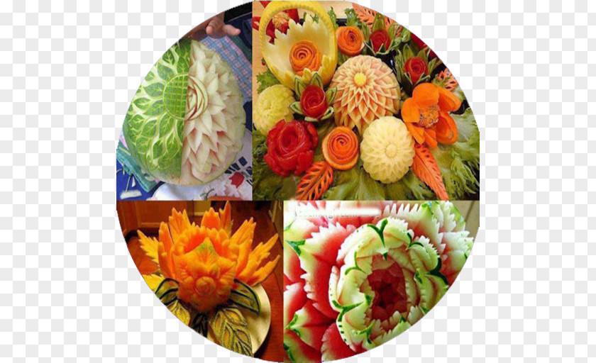 Vegetable Mukimono Carving Fruit PNG