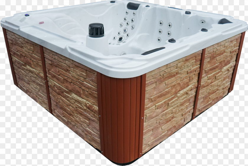 Braun Hot Tub Bathtub Spa VASA-FIT GmbH Brown PNG