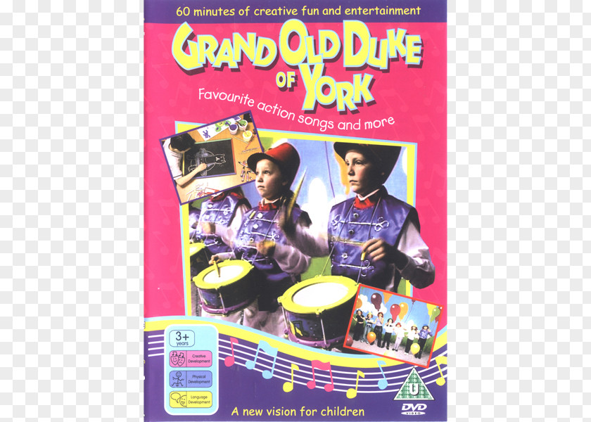 Dvd The Grand Old Duke Of York DVD Song Amazon.com PNG