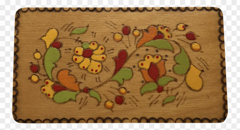 Hand Painted Vintage Place Mats Rectangle Chicken As Food PNG