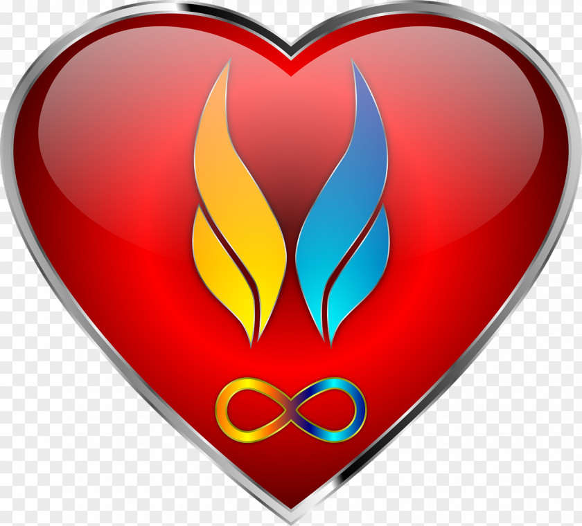 Heart Soulmate Twin Love PNG