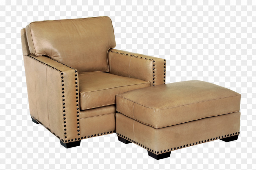 Ottoman Club Chair Foot Rests Couch Furniture PNG