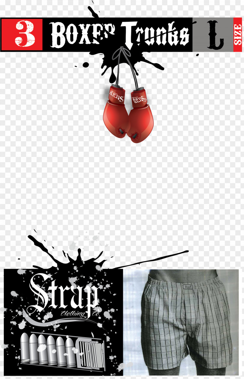 Plastic Bag Advertising Boxing Glove Graphic Design Poster PNG