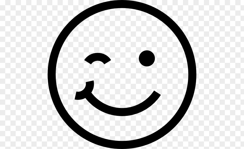 Smiley Emoticon Wink Emoji Clip Art PNG