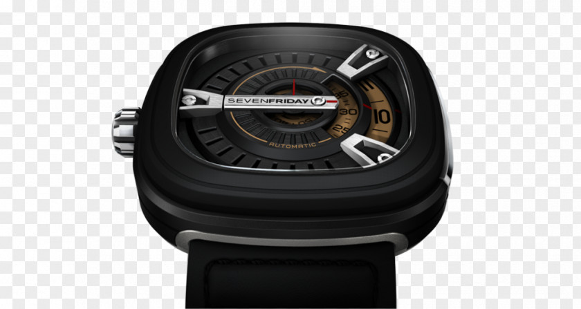 Watch SevenFriday A1 Bluetooth Smart Strap White PNG