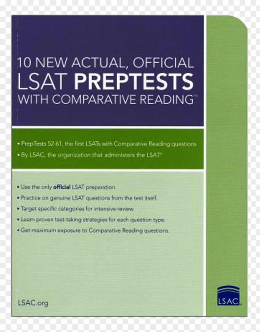 Bloom's Taxonomy 10 New Actual, Official LSAT Preptests With Comparative Reading Law School Admission Test Actual Lsat Brand Product PNG