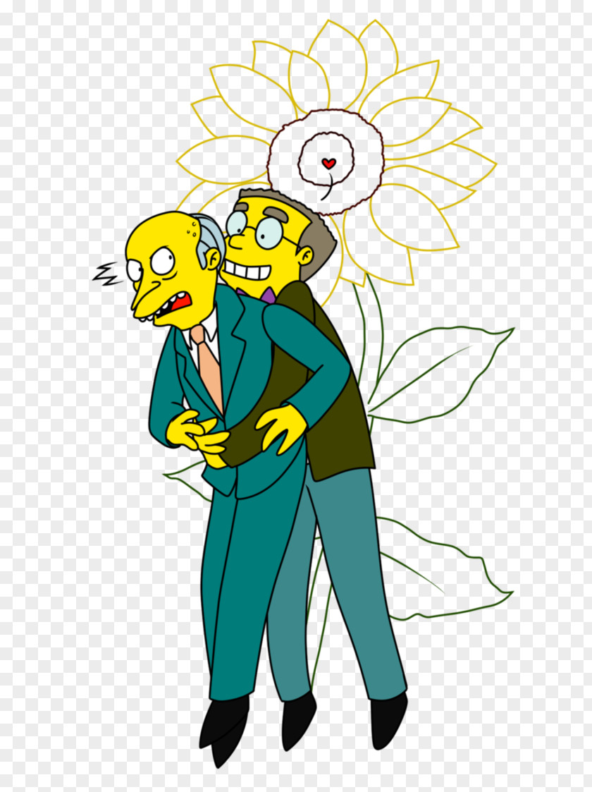 Drawing Background Waylon Smithers Mr. Burns DeviantArt Homer The PNG