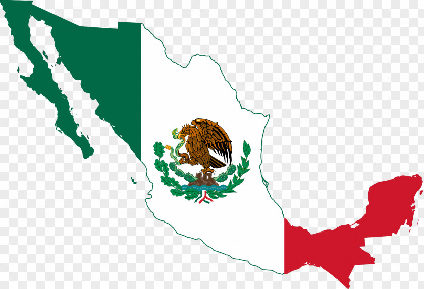Mexico Flag Of Map Clip Art PNG
