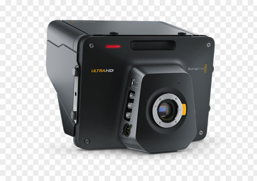 Micro Four Thirds System Blackmagic Design Studio Camera HD 4K Video Cameras PNG
