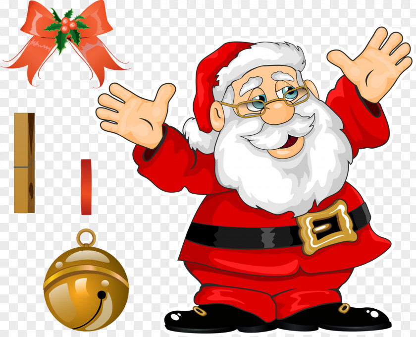 новый год Santa Claus Christmas Clip Art PNG