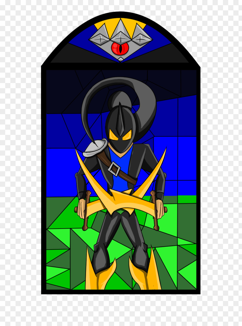 Stained Glass Window Fiction Cartoon PNG