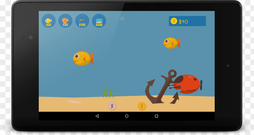 Aquarium Fish Tablet Computers Android NeuronDigital Handheld Devices PNG