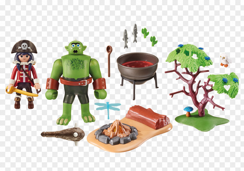 Playmobil Ruby Ogre 9409 6691 Super 4 Giant PNG