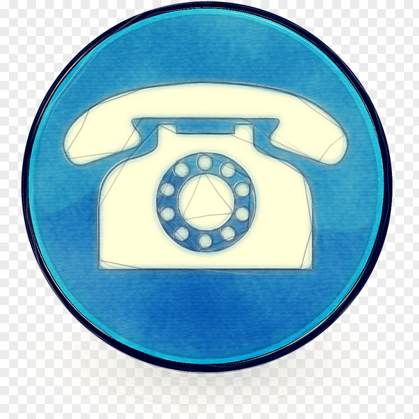 Symbol Wheel Blue Circle Telephone Automotive System PNG