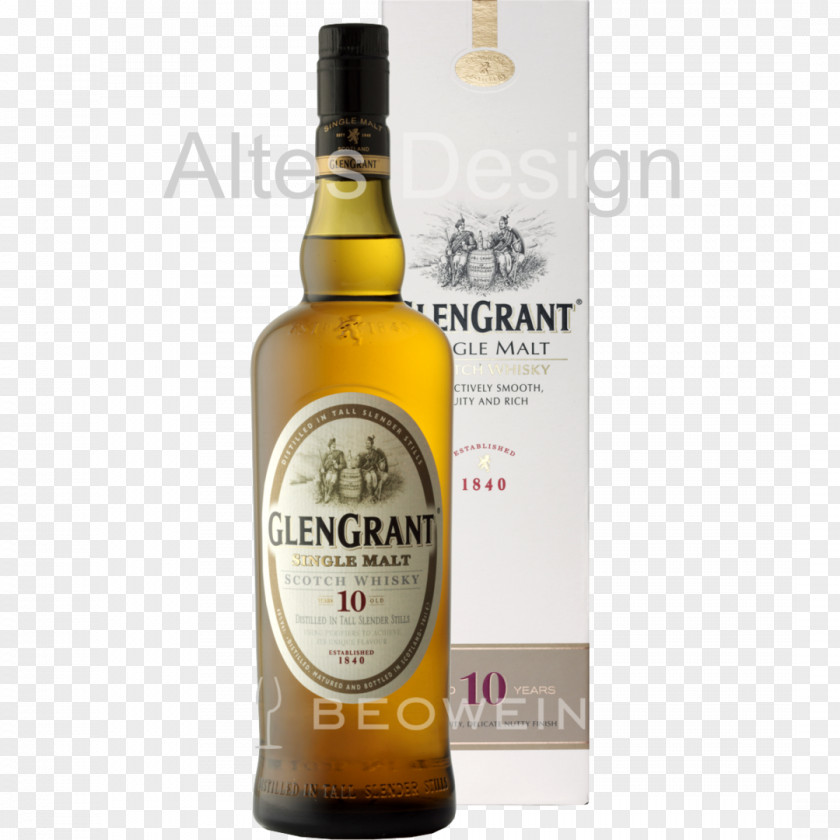 1 Year Old Single Malt Whisky Glen Grant Distillery Liqueur Glass Bottle Dessert Wine PNG