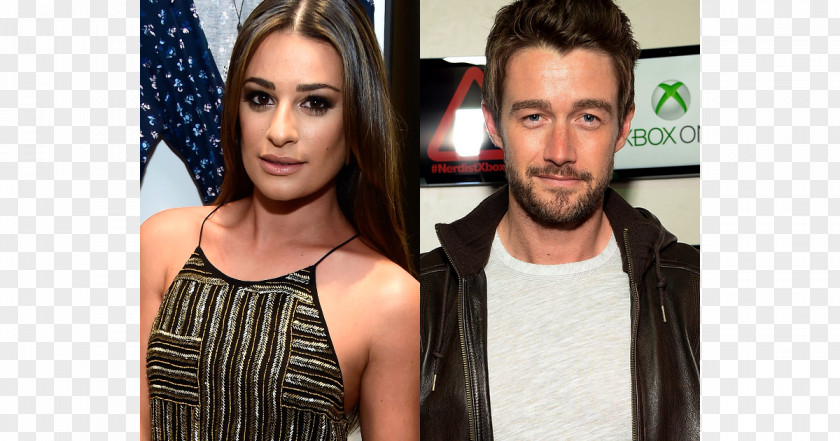 Lea Michele Robert Buckley Glee Dimension 404 Celebrity PNG