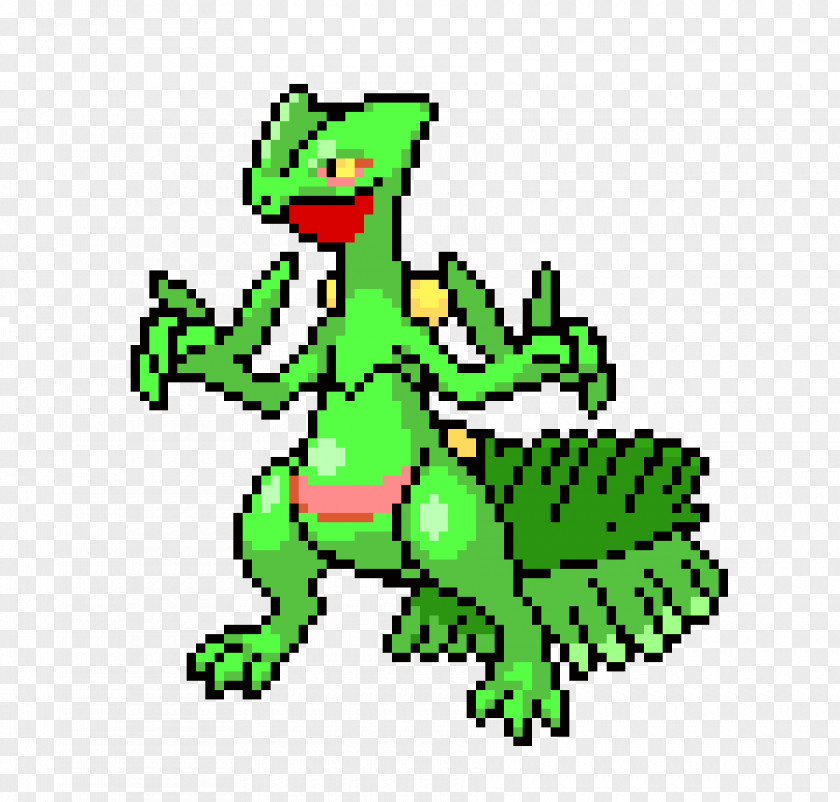 Pokemon Sceptile Pixel Art Grovyle Pokémon PNG