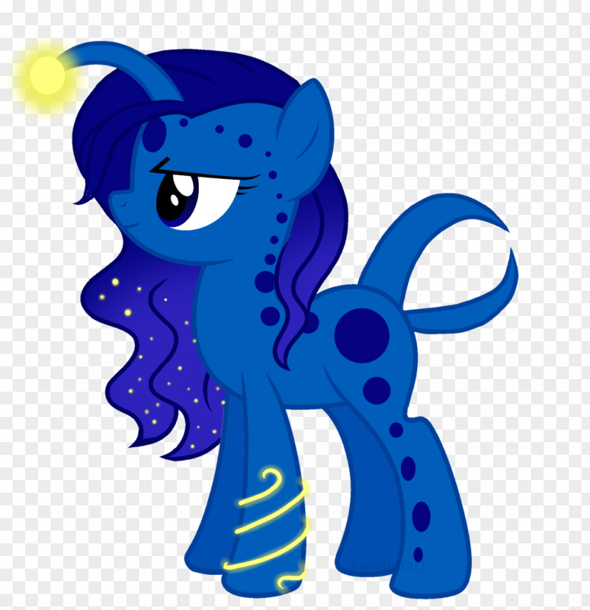 Horse Cobalt Blue Clip Art PNG