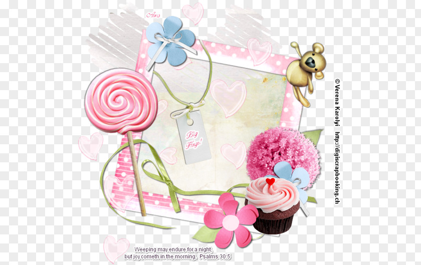 Morning Joy Floral Design Lollipop Product Greeting & Note Cards Picture Frames PNG