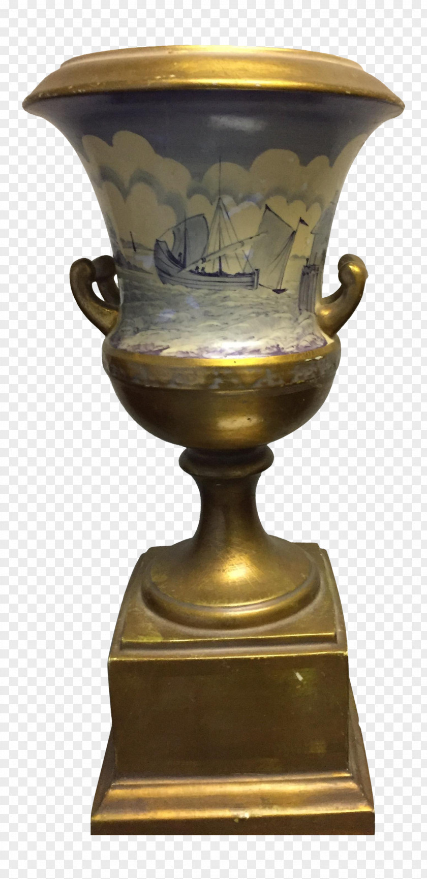 Vase Bronze 01504 Antique Urn PNG