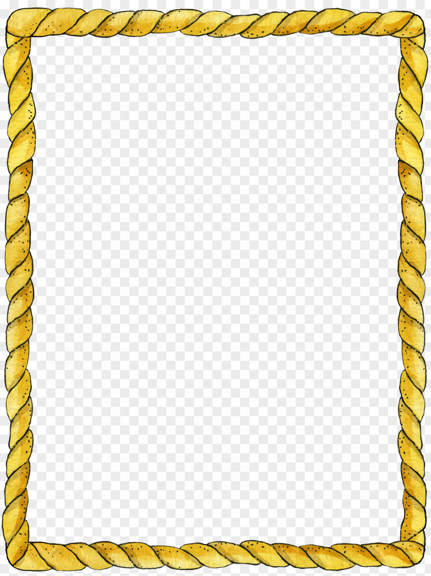 Square Rope Picture Frames Lasso Clip Art PNG