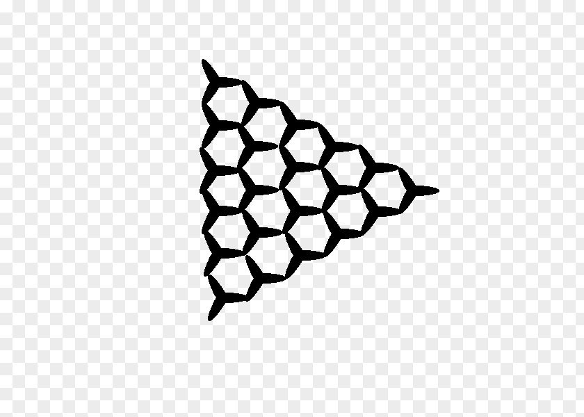 Starry Sky Honey Bee Honeycomb Shape PNG