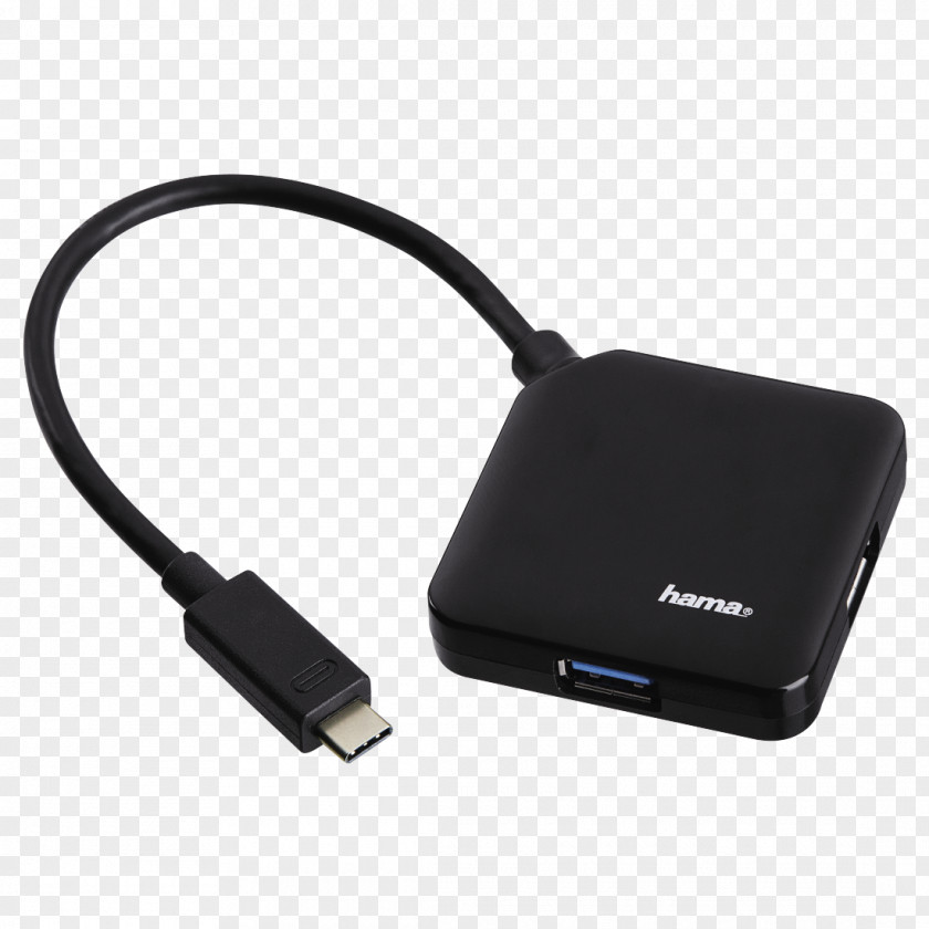USB Hub USB-C Computer Port Ethernet PNG