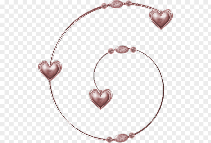 Valentine's Day Heart Necklace Bead Jewellery PNG