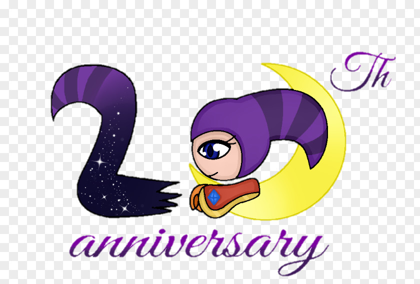 20th Wedding Anniversary Beak Gift PNG