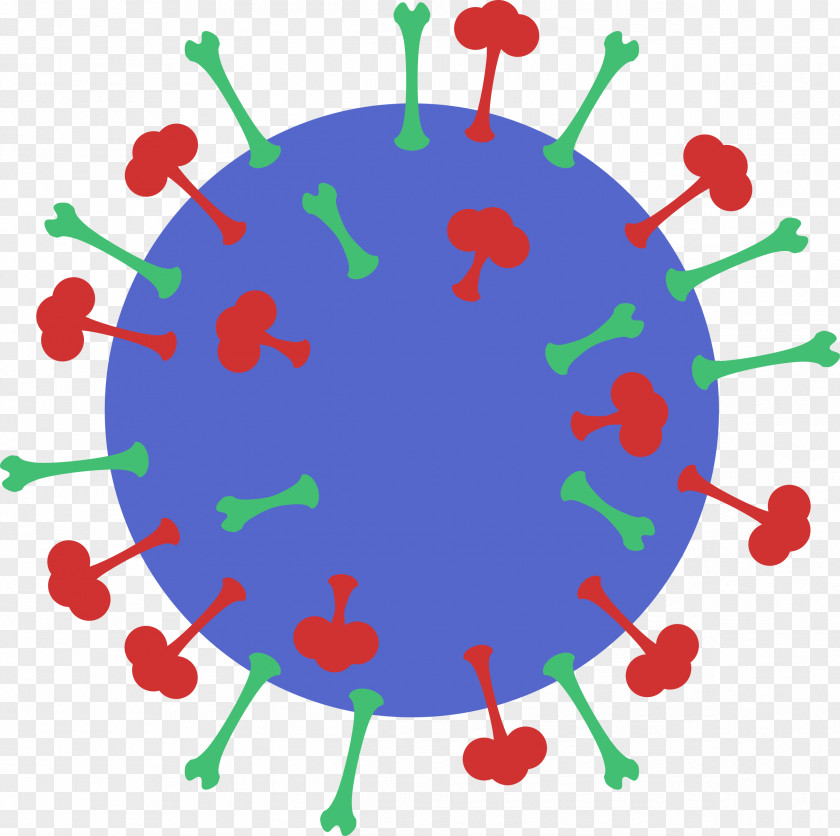 Dentate Bacterial Virus Clip Art PNG