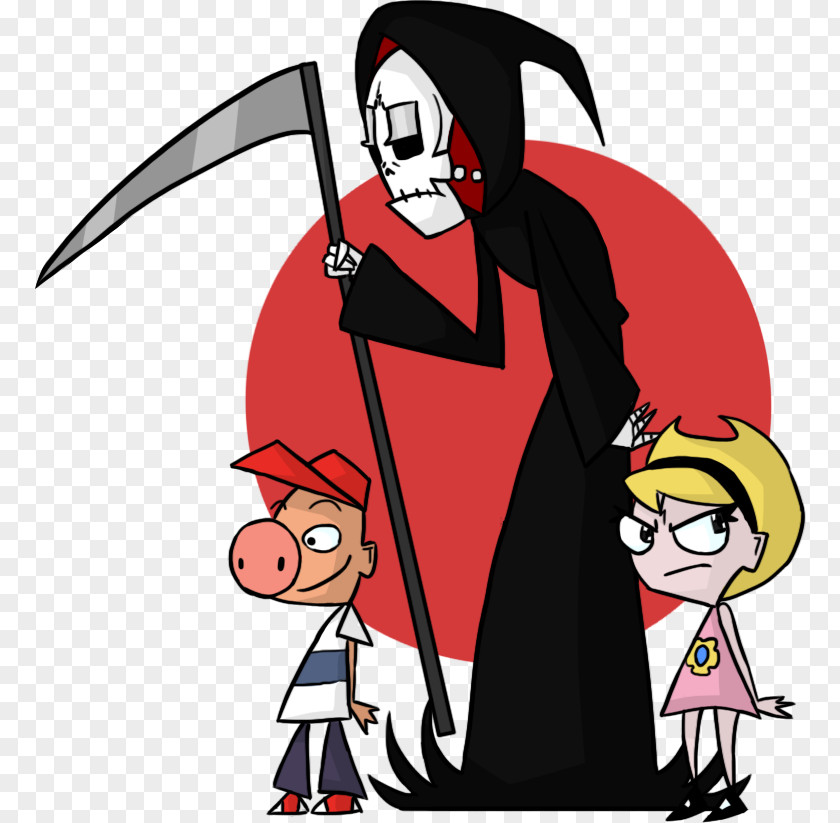 Grim Adventures Of Billy And Mandy Clip Art Drawing Illustration Cartoon PNG