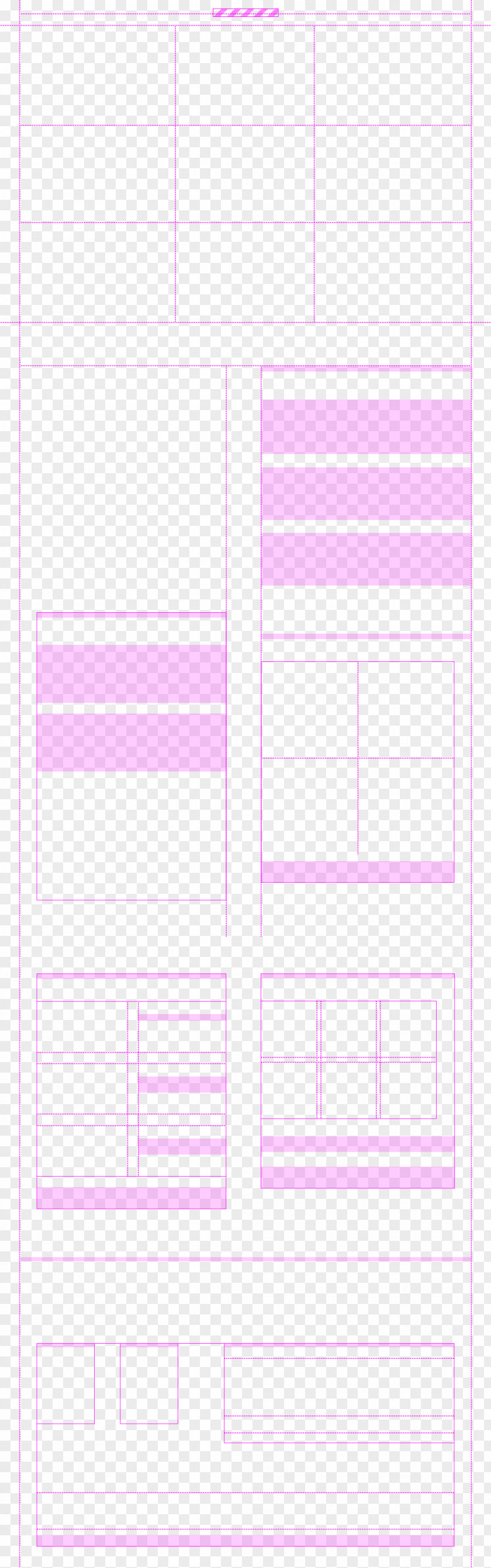 Line Paper Pink M Angle Font PNG