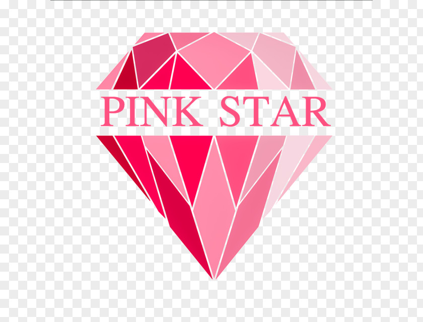 Pink Star Graphic Design Logo PNG