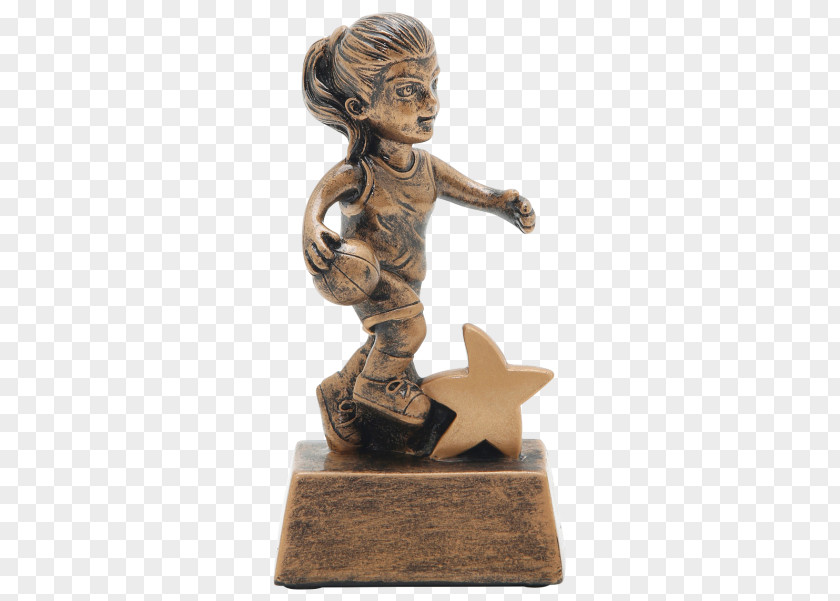 Trophy Bronze Sculpture Figurine Classical PNG