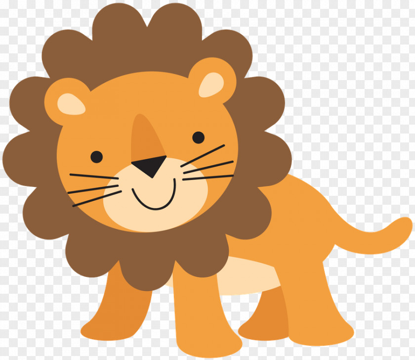 Baby Safari Cliparts Lion Clip Art PNG
