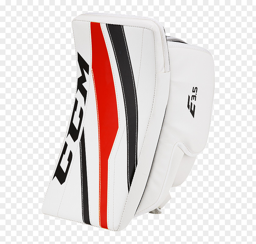 Senior Care Flyer Blocker Goaltender CCM Hockey Ice PNG