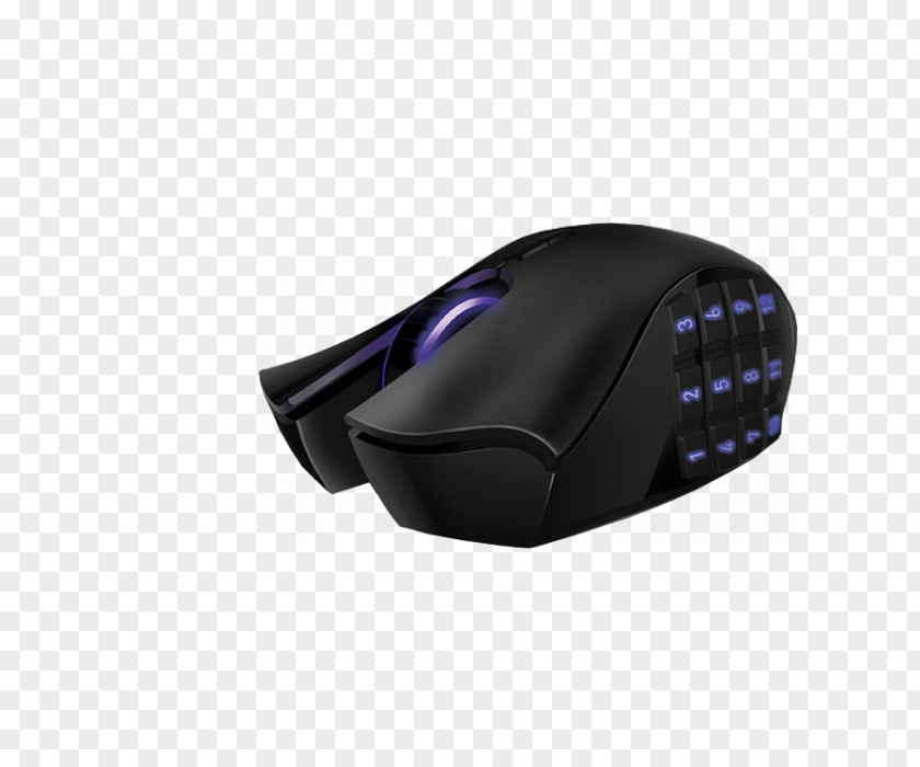 Computer Mouse Razer Naga Epic Chroma Inc. Gaming Keypad PNG