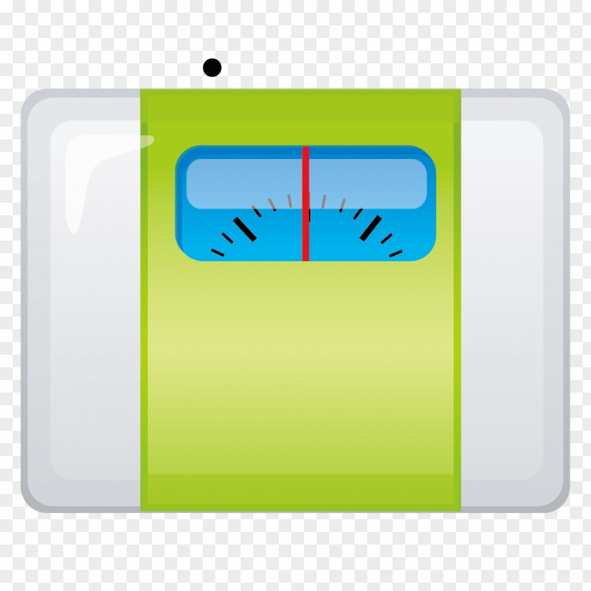 Creative Green Health Scale Weighing Steelyard Balance PNG