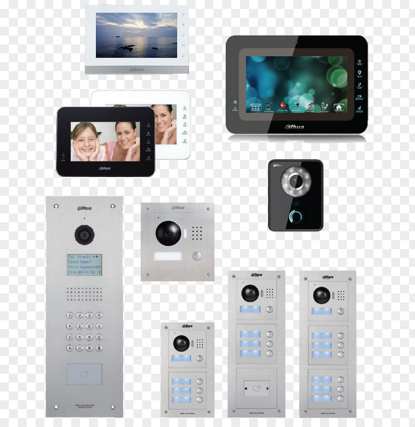 Dahua Video Door-phone Intercom Feature Phone Access Control PNG