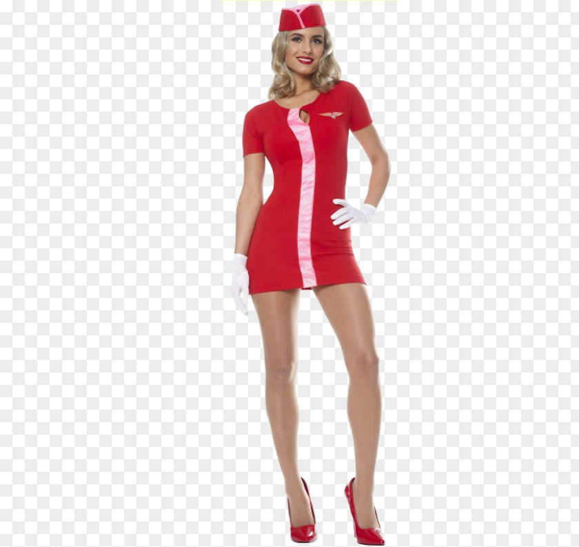 Dress Costume Party 1960s Flight Attendant Clothing PNG