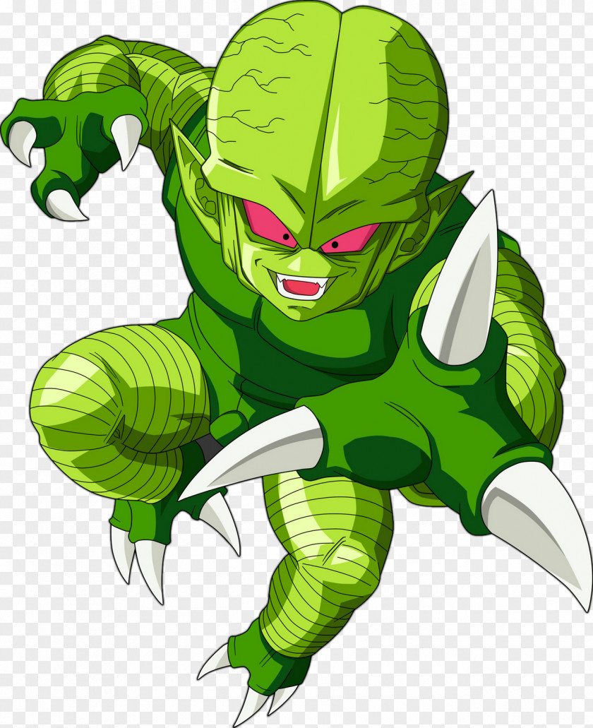 Green Virus Cell Vegeta Piccolo Goku Majin Buu PNG