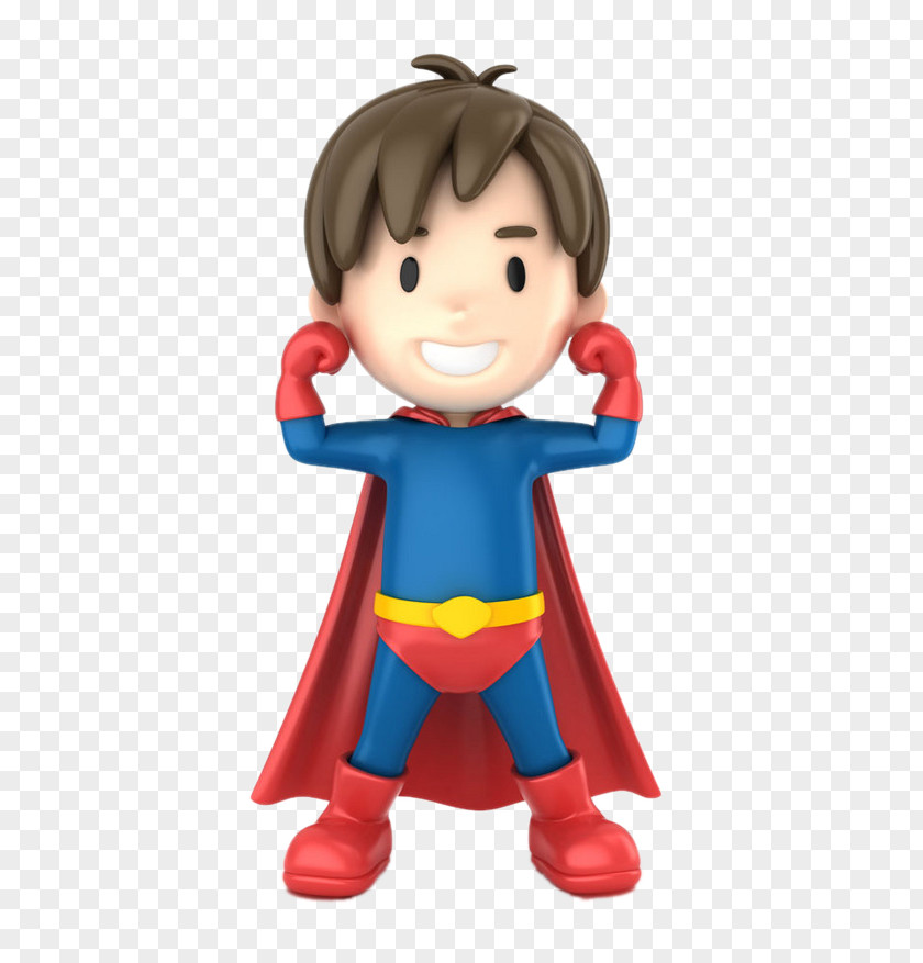 Superman Cartoon Boy Clark Kent Illustration PNG