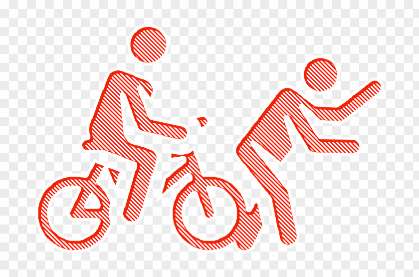 Accident Icon Bike Insurance Human Pictograms PNG