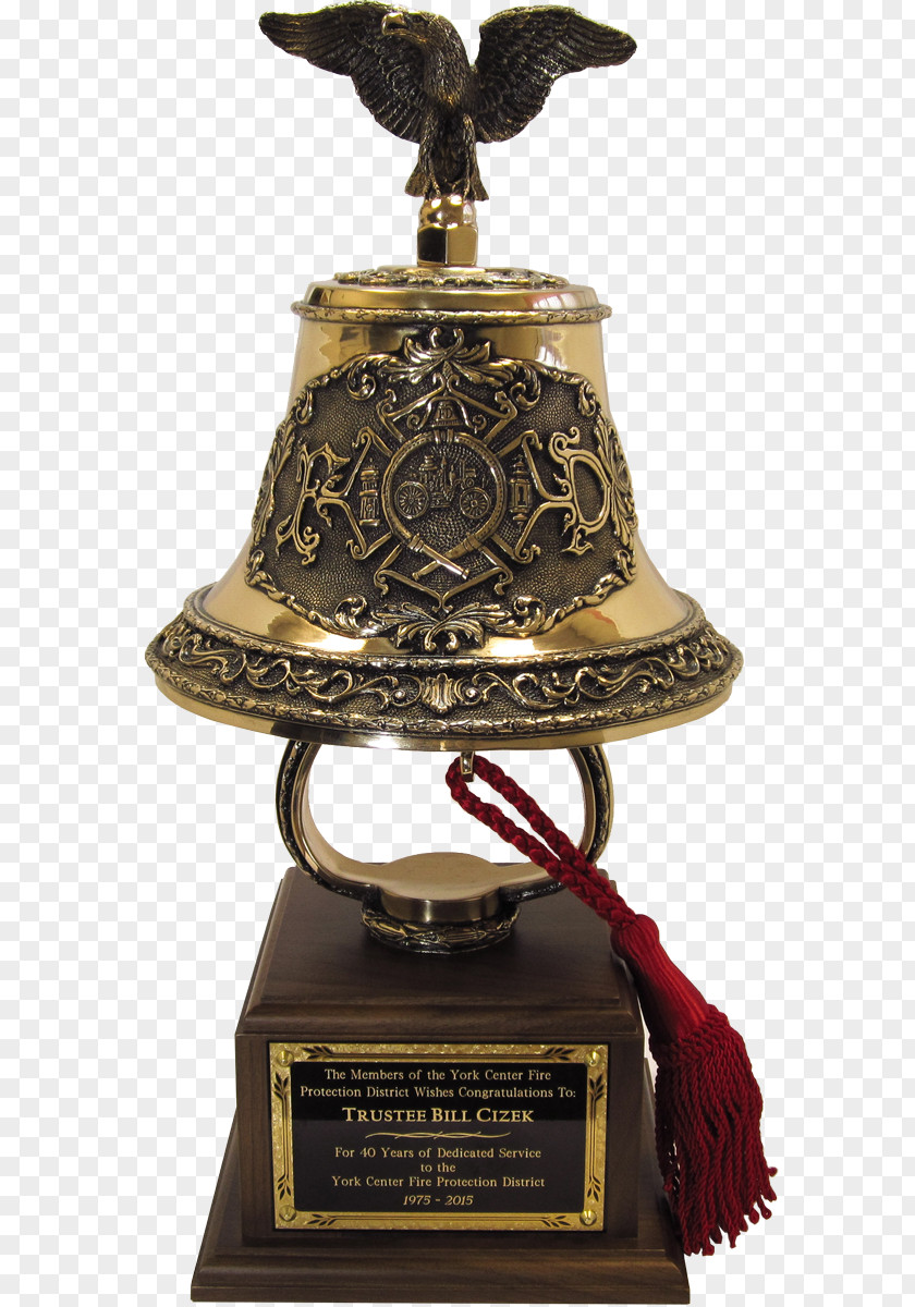 Brass Bronze Bell Firefighting PNG
