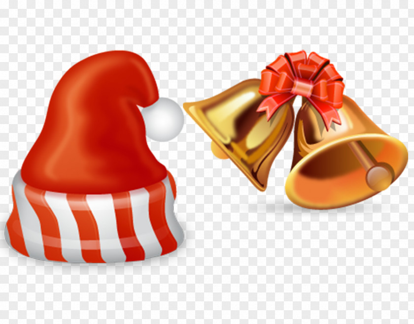 Cartoon Christmas Hats Jingle Bell ICO Icon PNG