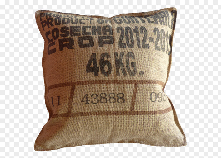 Coffee Bag Throw Pillows Cushion PNG