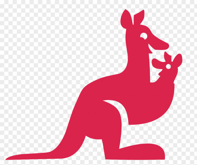 Kangaroo Logo Hopper Dish Network Satellite PNG