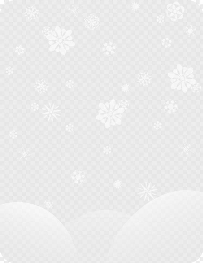 Snowflake Background Clip Art PNG