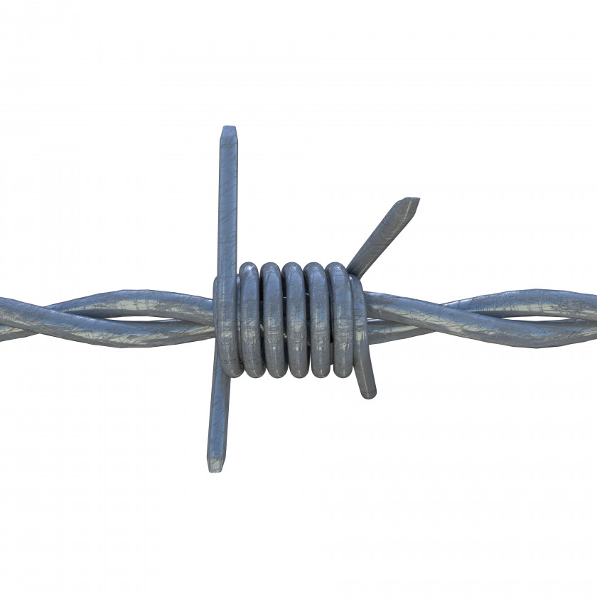 Barbwire Barbed Wire 3D Computer Graphics Wavefront .obj File Modeling PNG