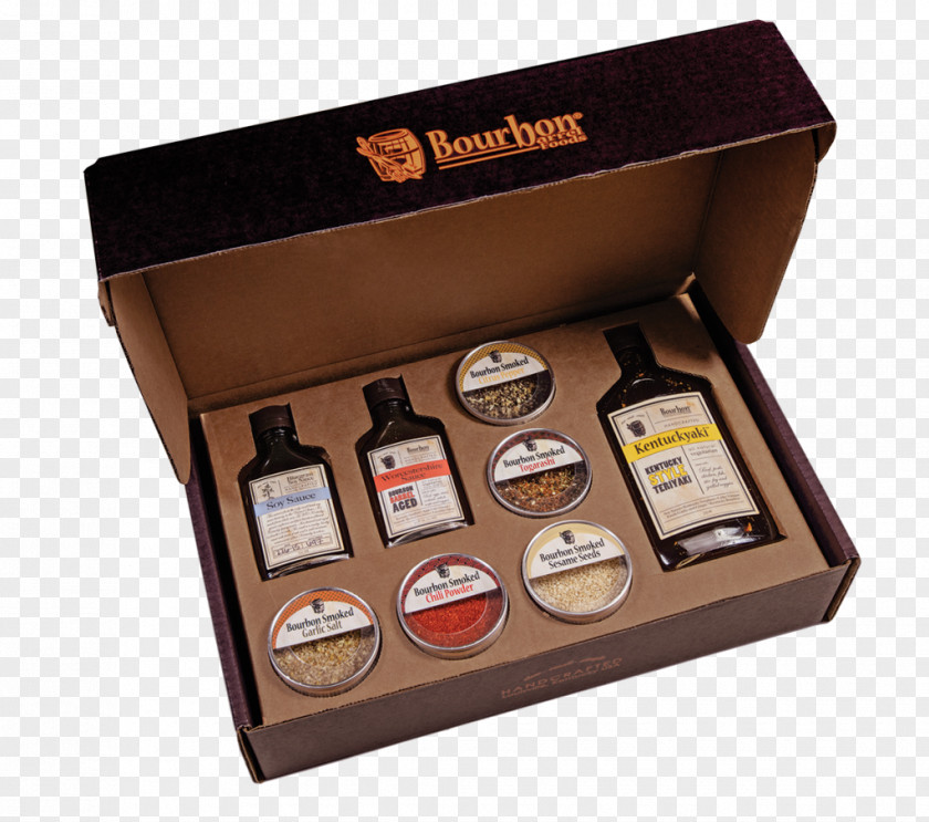Food Box Bourbon Whiskey Maker's Mark Barrel Chocolate Truffle PNG